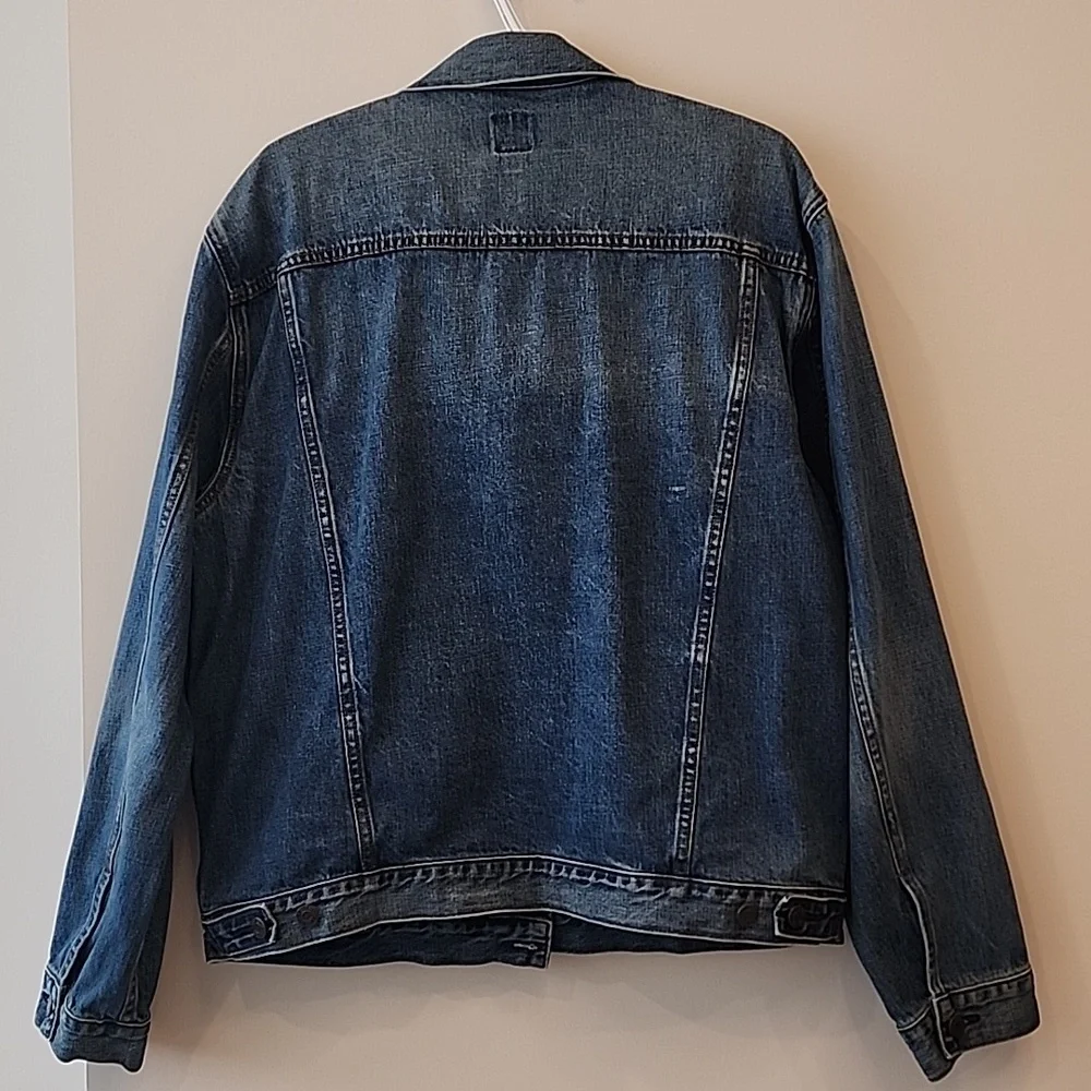 GAP Denim Trucker Jacket XL - Picture 3 of 6